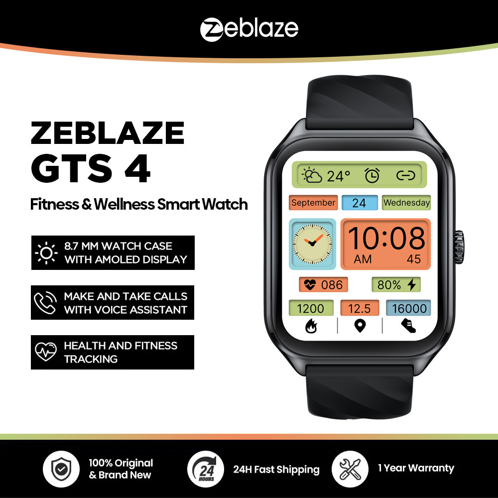 Outdoor Sport Smart Watch - New Zeblaze GTS 4 Voice Calling