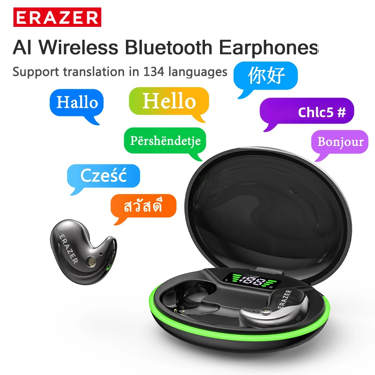 Outdoor Sport Activity - EARZER XF58 In-Ear Bluetooth Headphones With