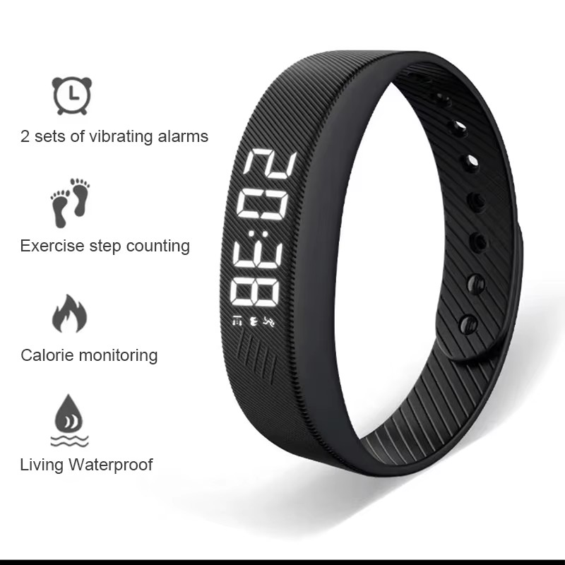 Smart Bracelet LED Digital Wat - đánh giá và giá Outdoor Sport Smart Watch
