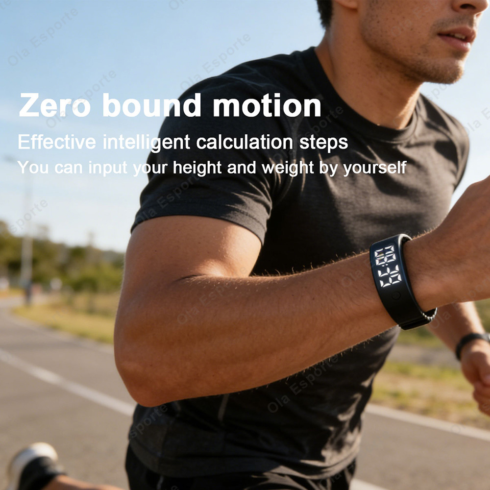 Smart Bracelet LED Digital Wat - đánh giá và giá Outdoor Sport Smart Watch