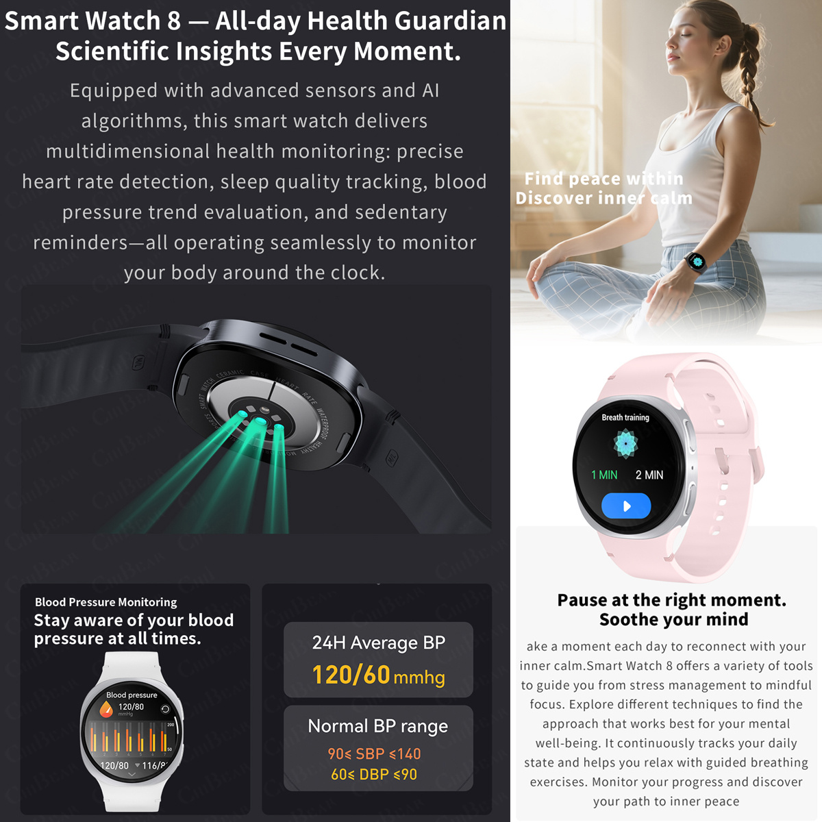2026 New Watches 8 Mini GPS Tr - đánh giá và giá Outdoor Sport Smart Watch