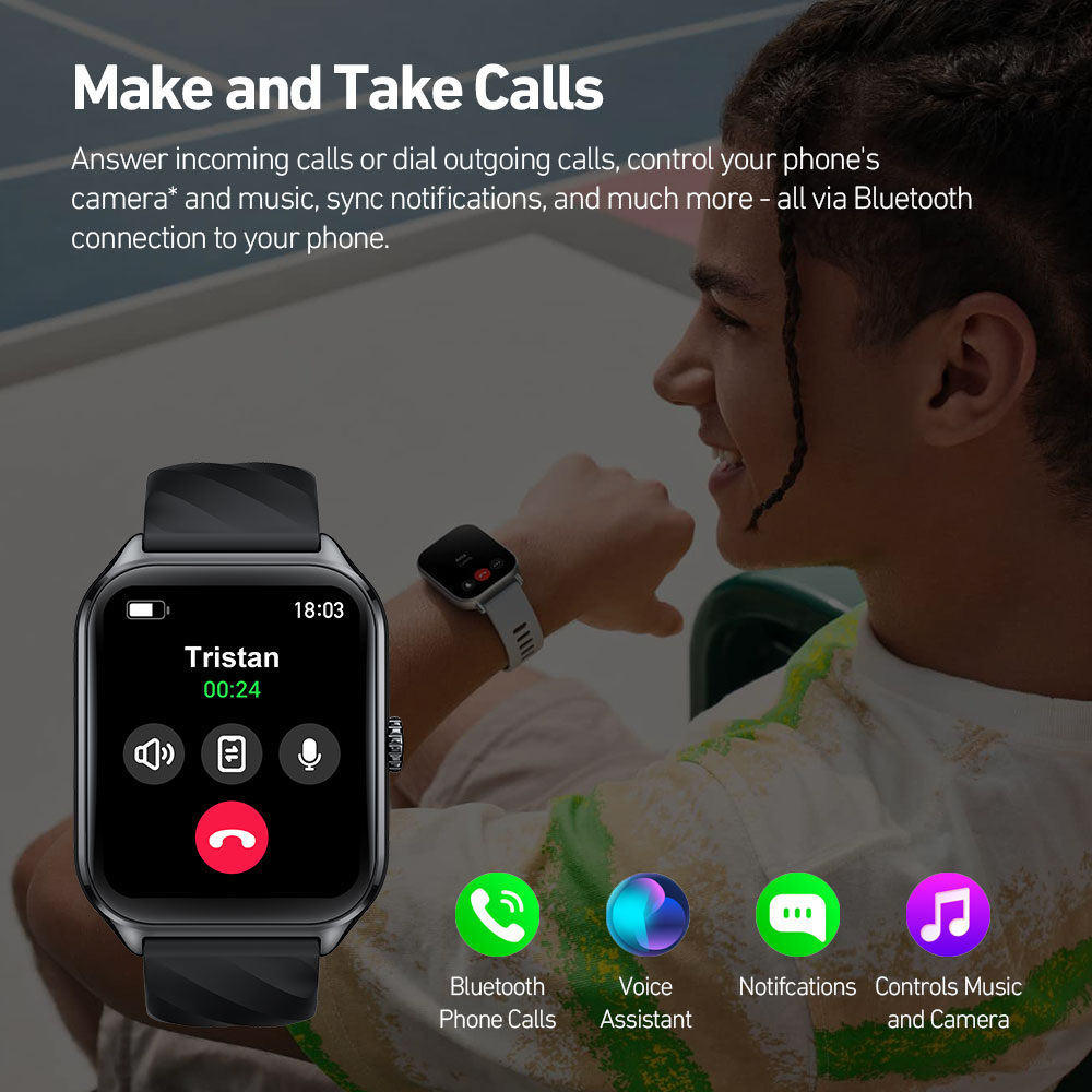 New Zeblaze GTS 4 Voice Callin - đánh giá và giá Outdoor Sport Smart Watch