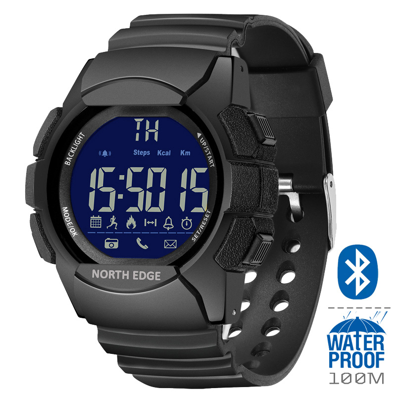 NORTH EDGE AK 100M Waterproof  - đánh giá và giá Outdoor Sport Smart Watch