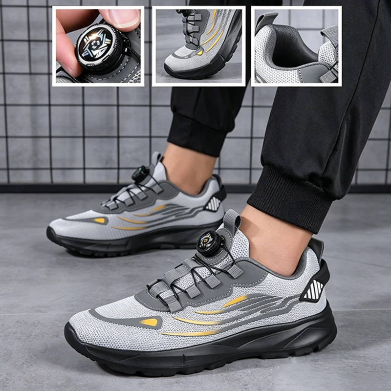 Breathable Mesh Men Shoes Tren - đánh giá và giá Outdoor Sport Gym