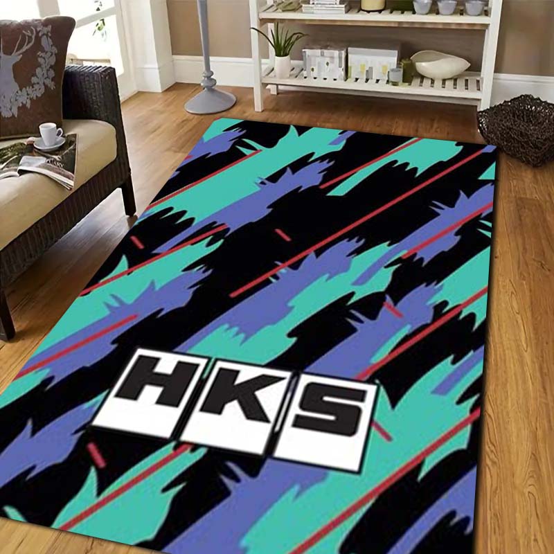 3D Racing H-HKS Print Area Rug - đánh giá và giá Outdoor Sport Area
