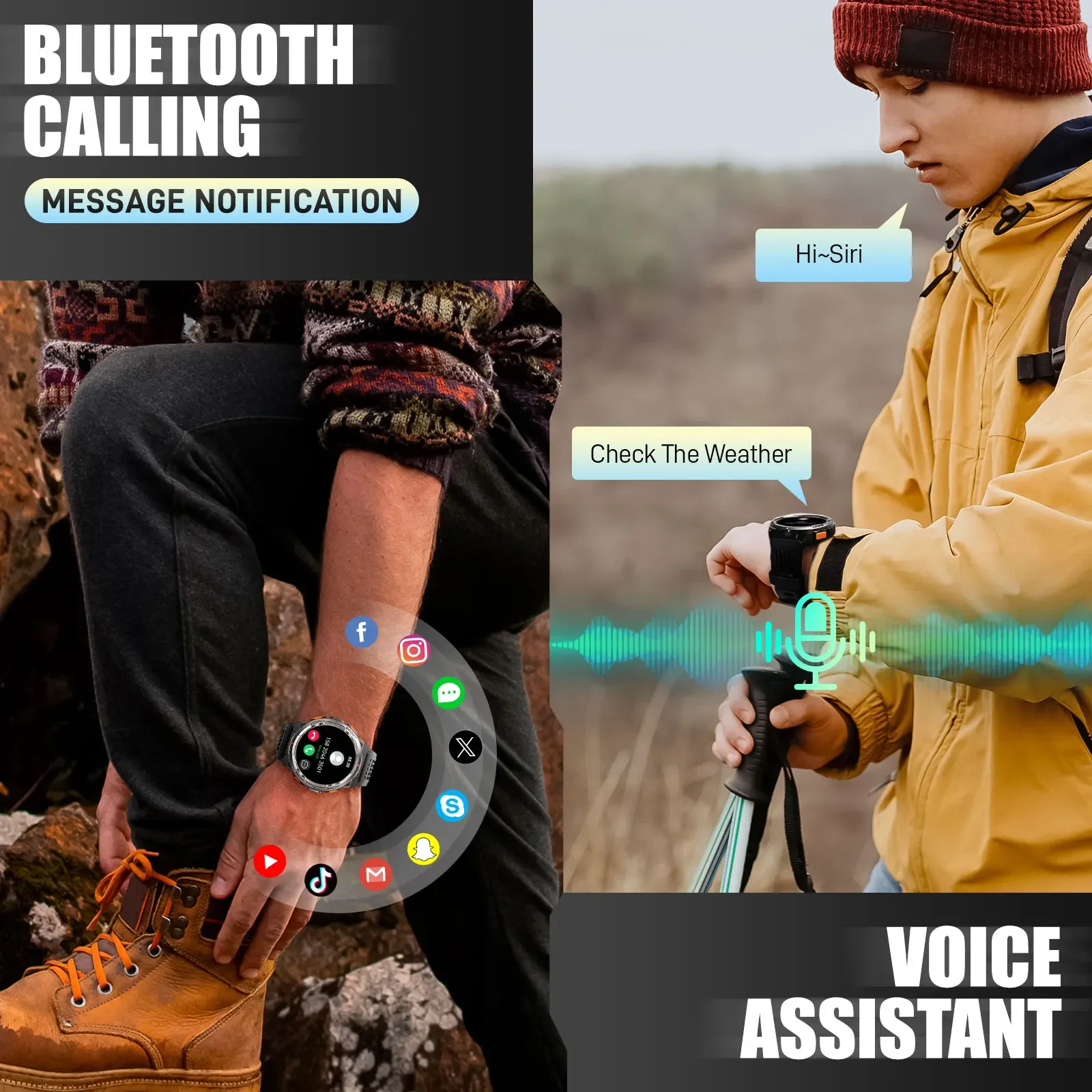 EIGIIS Smart Watch KE5 2024 3A - đánh giá và giá Outdoor Sport Smart Watch