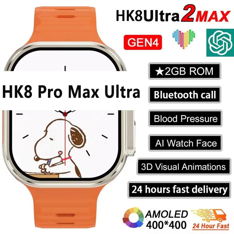 New Series 9 Watch PK HK8 PRO  - đánh giá và giá Outdoor Sport Smart Watch