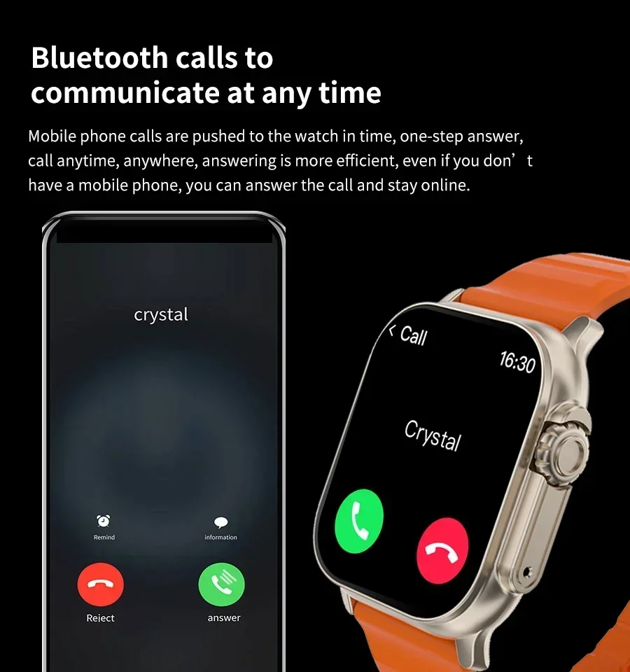 New Series 9 Watch PK HK8 PRO  - đánh giá và giá Outdoor Sport Smart Watch