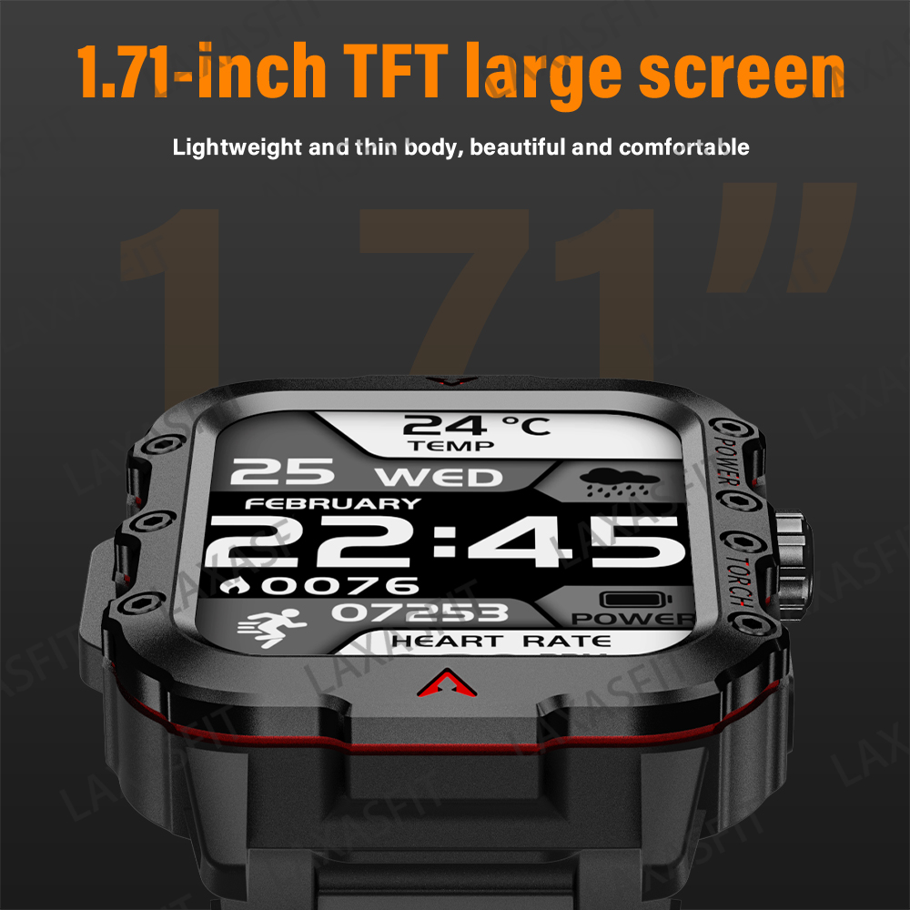 LAXASFIT New Smart Watch Bluet - đánh giá và giá Outdoor Sport Smart Watch