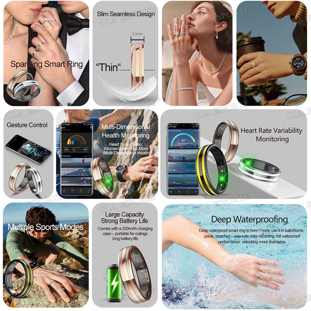 Gesture Sensing Smart Ring Hea - đánh giá và giá Outdoor Sport Activity