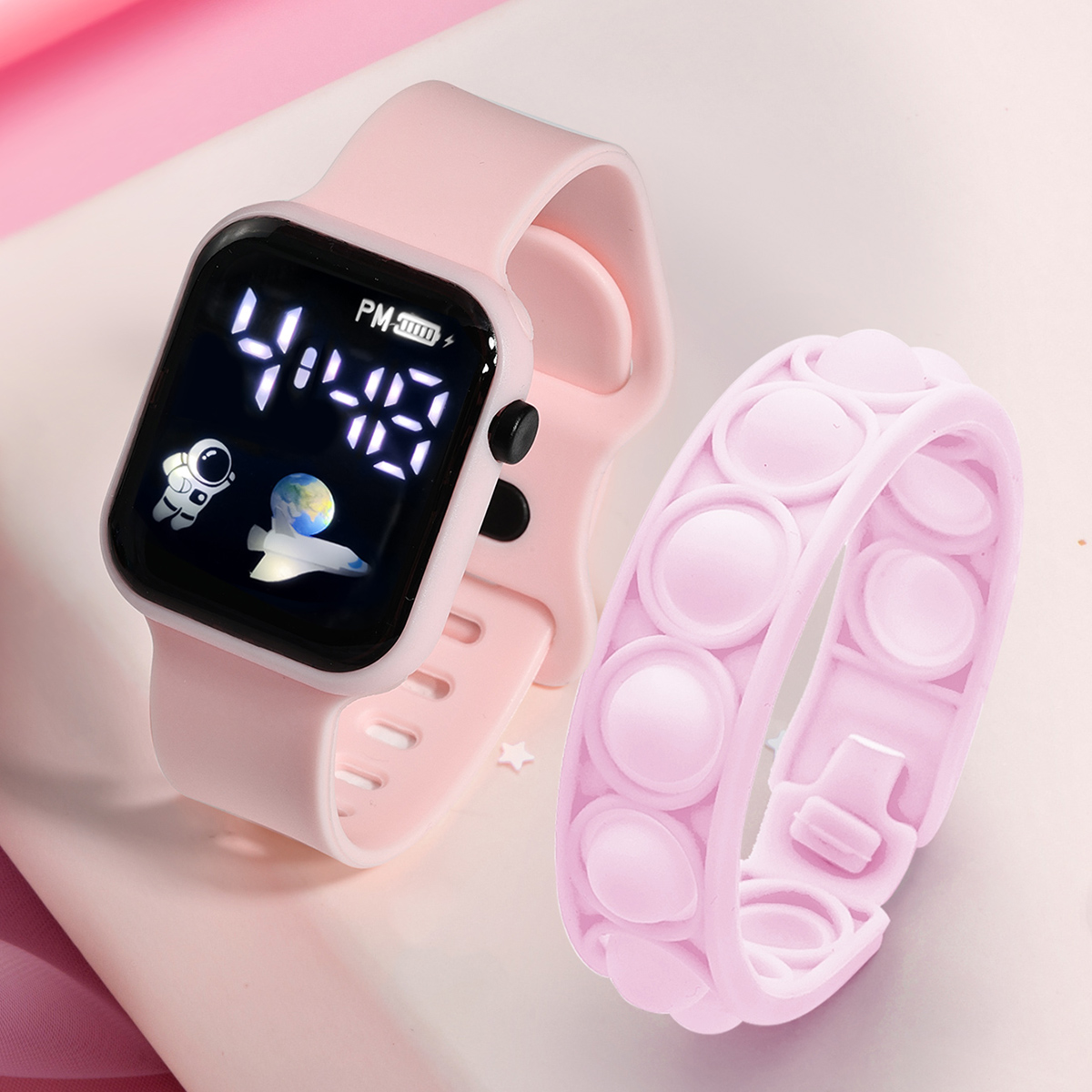 2PCS Children's Smart Watch Br - đánh giá và giá Outdoor Sport Smart Watch